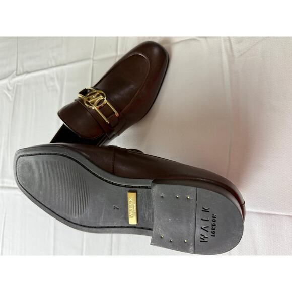 Walk London Men's Loafers - Size 7 - Brown - Like New - Picture 7 of 9